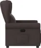 vidaXL Relaxsessel Dunkelbraun Stoff Produktbild-Vorschau 4