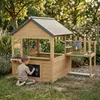 AXI Lizz Casetta per bambini in legno - Marrone/Antracite | Anteprima dell’immagine prodotto 3