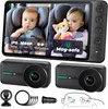 Dvojitá dětská autokamera pro dvě děti - magnetická - 1080P Náhled obrázku produktu 1