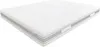 A white mattress with gray accents, shown from a slightly elevated diagonal angle against a white background. Podgląd zdjęcia produktu