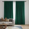 Tissu noble velours/velours Holland Velvet vert bouteille - Voir les images du produit 3