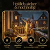 Meisterhome® LED Kerzring 2er-Set – Ø30 cm 280 LEDs & Ø45 Produktbild-Vorschau 4