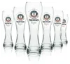 6x Erdinger Glas 0,3l Weißbier Hefe Weizen Gläser Gastro Produktbild-Vorschau 4