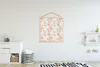 MuchoWow® Textilposter Rosen - Gold - Muster 120x120 cm mit Produktbild-Vorschau 2