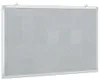 vidaXL Tableau blanc magnétique 100x60x1,7 cm Aluminium Voir les images du produit 4