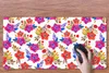 MuchoWow® Schreibtischunterlage Aquarell - Blumen - lila Produktbild-Vorschau 3