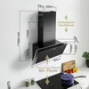 CIARRA A++ Kopffreihaube Dunstabzugshaube 60 cm 350 m³/h Produktbild-Vorschau 9