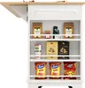 MODFU Îlot de Cuisine Mobile - Plateau avec Prise Voir les images du produit 9