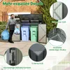 COSTWAY Cassonetto per 2 cestini, cassonetto da giardino Anteprima dell’immagine prodotto 6