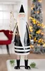 Gilde Figur (LED), Santa, "Lukas", Tannenbaummotiv, Metall, Produktbild-Vorschau 2