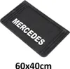 Pres Mercedes 3D-Kotflügel | 40x60cm, weiße Reliefschrift Produktbild-Vorschau 1