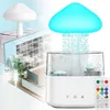 Luftbefeuchter, Diffuser Aroma, Regen Wolken Humidifier mit Produktbild-Vorschau 6
