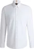 Herren Langarmshirt Weiss – Regular Fit mit Stilvollem Produktbild-Vorschau 3