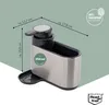 organizzatore per lavello bremermann con dispenser per Anteprima dell’immagine prodotto 7