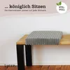 Lycce Bankauflage Deluxe Klemmkissen 1 Leiste, extra Produktbild-Vorschau 6