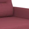 Cloris Designermöbel 2-Sitzer-Sofa Weinrot 140 cm Stoff Produktbild-Vorschau 6