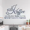 Wandtattoo Kaffee Nr. 2 Wandtattoo in 6 Größen - Produktbild-Vorschau 1