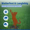 Maximex Gartenstecker Katze und Schmetterling, 2er Set, Produktbild-Vorschau 4