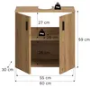 Waschbeckenunterschrank Mone | Artisan Oak Produktbild-Vorschau 4