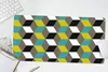 MuchoWow® Mauspad Mousepad Blöcke - Muster - 3D 60x30 cm - Produktbild-Vorschau 5