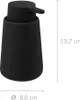 5Five Seifenpumpe/Spender - Keramik - schwarz - 250 ml - Produktbild-Vorschau 2
