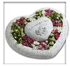 Pflanzschale Pflanzgefäss Herz Garten Blume Grab Produktbild-Vorschau 1