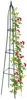 Vilde | Garten-Obelisk Metall Grün - 33x32x190 cm - Produktbild-Vorschau 1