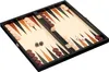 A backgammon board with pieces and dice. Podgląd zdjęcia produktu
