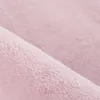 Teppich Wohnzimmer Hochflor Rosa 160x160 Rund Unicolor - Produktbild-Vorschau 3