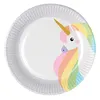 tradingbay24 Party-Set Einhorn (60-teilig: Servietten, Produktbild-Vorschau 2