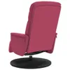 vidaXL Fotel Relax z podnóżkiem aksamit w kolorze Podgląd zdjęcia produktu 5