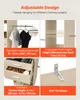 SucceBuy Portemanteau avec 2 tiroirs, portemanteau en bois Voir les images du produit 5