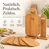 Set mit 6 Schneidebrettern für Frühstückssnacks auf einem Produktbild-Vorschau 7