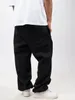 Jogginghose Herren Baggy Sweatpants Schwarz Jigga Wear Logo Produktbild-Vorschau 6