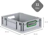 SparSet 5x Eurobox NextGen Color | HxBxT 12x30x40cm | 11 Produktbild-Vorschau 2