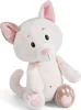 A plush cat toy sits on a white background. Produktbild-Vorschau
