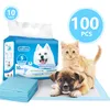 A package of puppy training pads with a puppy and kitten in front of it. Produktbild-Vorschau