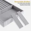 Schmuckaufbewahrung Schubladen-Set 4PCS Grau Organizer für Produktbild-Vorschau 3