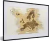 MuchoWow® MuchoWow® Gerahmtes Poster Karte von Europa - Produktbild-Vorschau 1