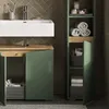 A modern bathroom vanity with a sink and storage cabinet. Náhled obrázku produktu