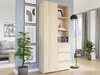 Regál kancelářský 80 cm 1 dveře 3 zásuvky FRAMIRE B-80-S3 Náhled obrázku produktu 2