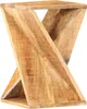 vidaXL Odkládací stolek 35x35x55 cm z masivního dřeva Mango Náhled obrázku produktu 5