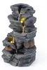 KOMFOTTEU 5-stufiger Gartenbrunnen in Steinoptik | Produktbild-Vorschau 1