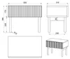 Selsey Nolie - Nachttisch mit Schubalde, Eichenholzoptik Produktbild-Vorschau 7