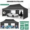 Pavillon pliable 3X6m imperméable stable, tente de Voir les images du produit 4