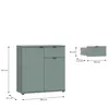 Forte Ganymebe GNMK22L-U59 80x823x34cm barva sv.zelená Podgląd zdjęcia produktu 6