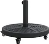 vidaXL Sonnenschirmständer 15.2 kg Schwarz Eisen Produktbild-Vorschau 7