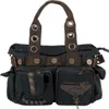 Banned Alternative Umhängetasche Uni Black Brown Key Bag Produktbild-Vorschau 2