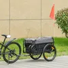 HOMCOM 2-in-1 Fahrradanhänger Lastenanhänger 40 kg Produktbild-Vorschau 2