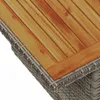 Garten-Sofa-Set mit Speicher 9 pcs Grau Poly Rattan Produktbild-Vorschau 10